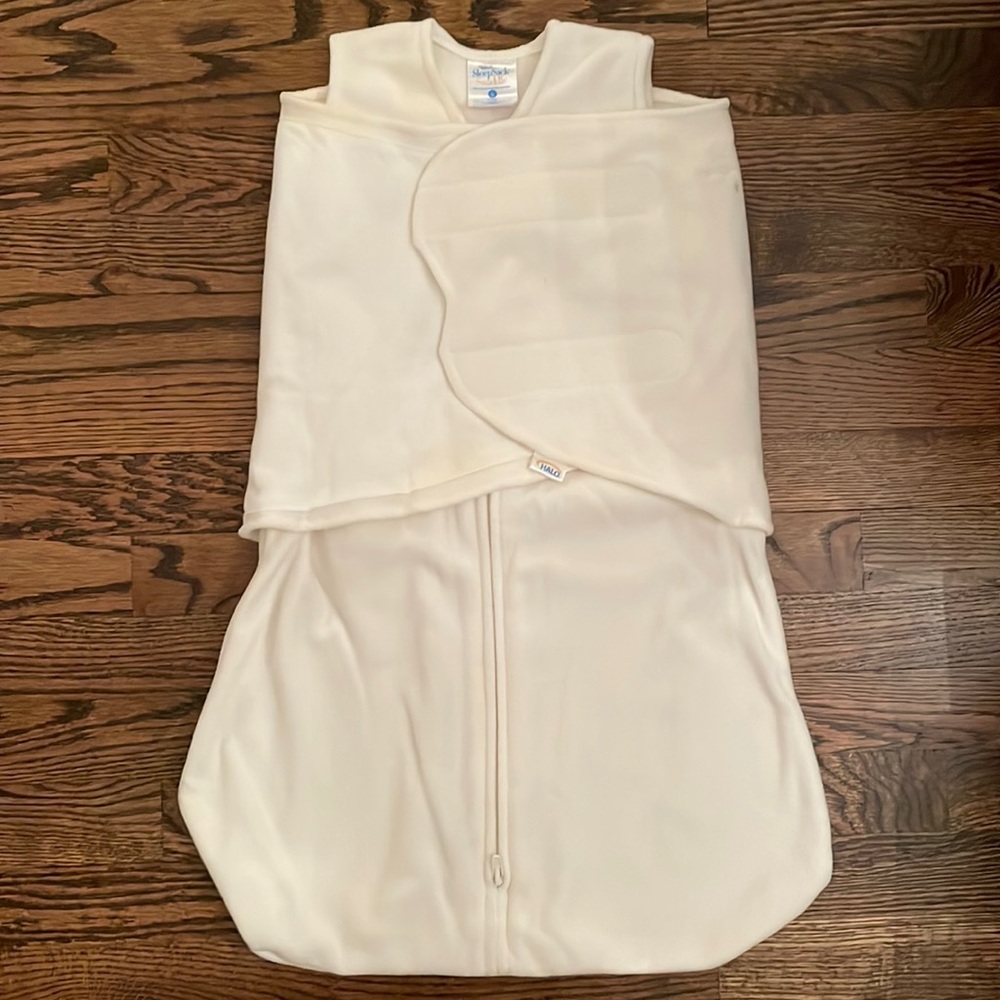 Fleece Halo Sleep Sack Swaddle - small